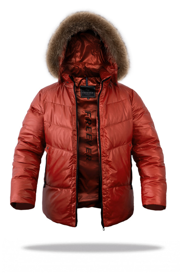 Зимняя куртка мужская Freever UF 237018 красная