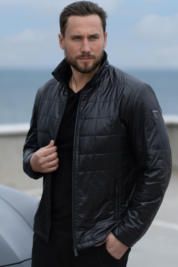 Демісезонна куртка чоловіча Freever NF 24606 чорна