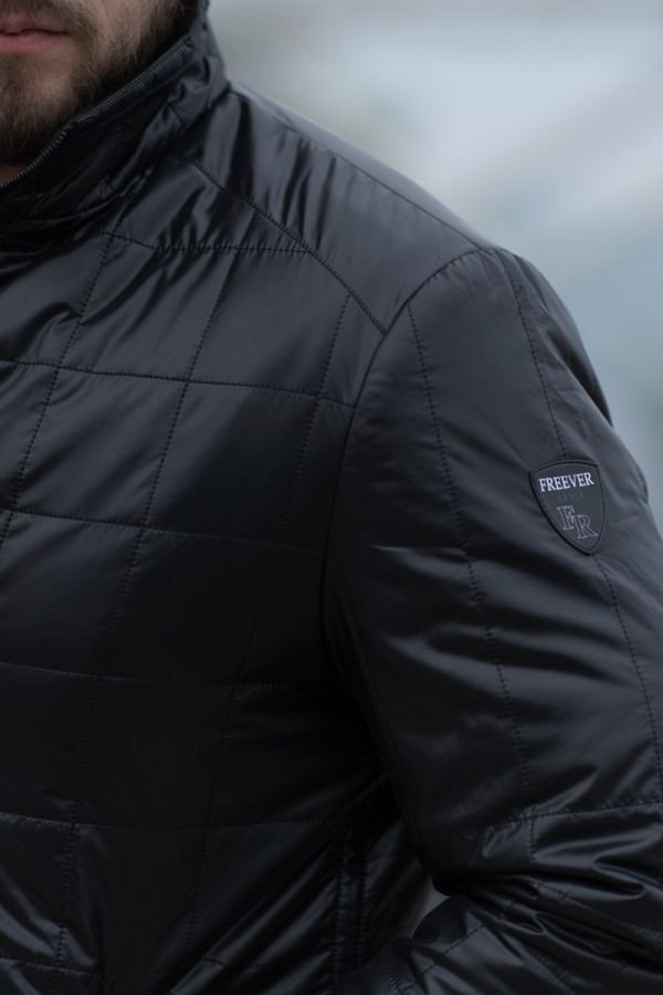 Демисезонная куртка мужская Freever NF 24606 черная, Фото №6- freever.ua