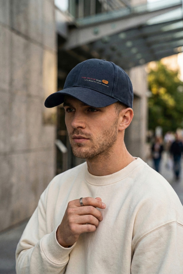 Бейсболка Freever NF 2503 синяя, Фото №2- freever.ua