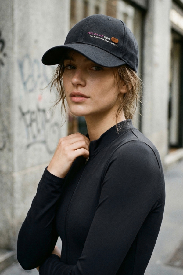 Бейсболка Freever NF 2503 чорна, Фото №2- freever.ua