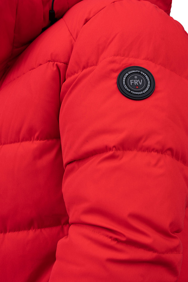 Зимняя куртка мужская Freever GF 302 красная, Фото №5 - freever.ua