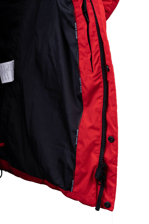 Зимняя куртка мужская Freever GF 302 красная, Фото №7 - freever.ua