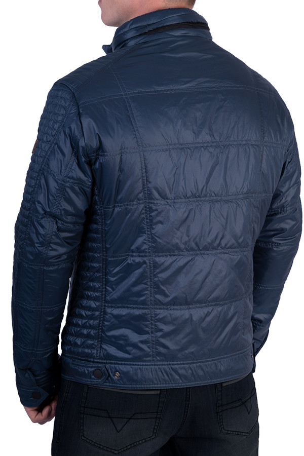 Куртка мужская демисезонная J3110 синяя, Фото №3 - freever.ua