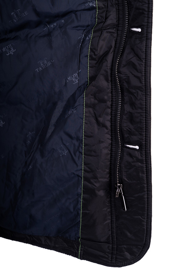 Куртка чоловіча демісезонна J386 чорна, Фото №6 - freever.ua