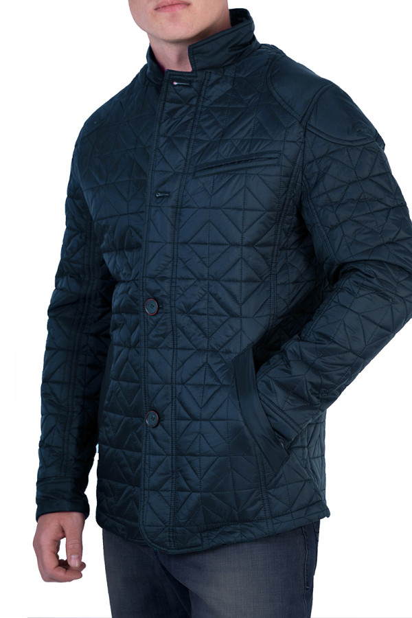 Куртка чоловіча демісезонна J386 синя, Фото №2 - freever.ua