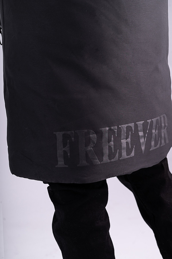 Парка детская Freever WF4205 черная, Фото №5- freever.ua