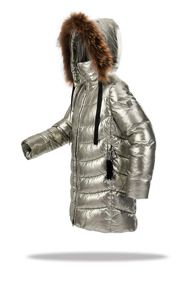Пальто дитяче Freever GF 4404 хакі, Фото №3 - freever.ua