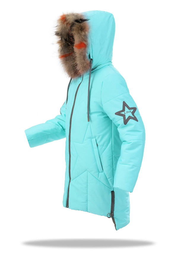 Пальто дитяче Freever GF 4405 блакитне, Фото №4 - freever.ua