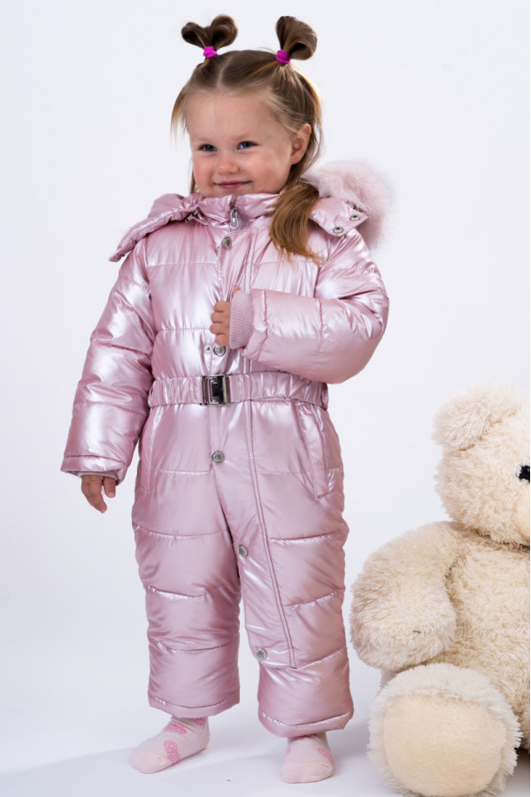 Комбинезон детский для девочки Freever GF 4601 розовый - freever.ua
