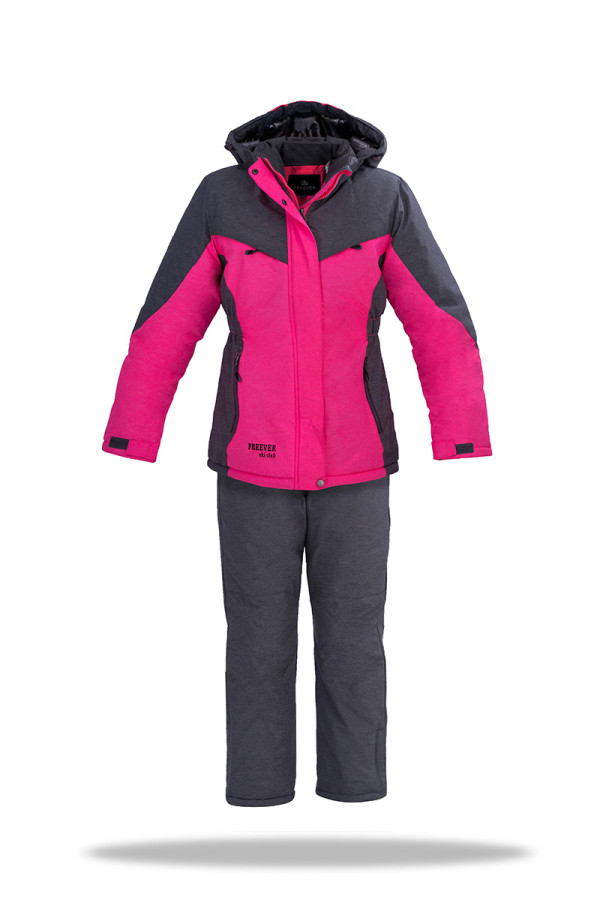 Гірськолижний костюм дитячий Freever GF 4605 рожевий - freever.ua
