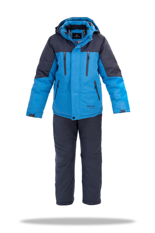 Гірськолижний костюм дитячий Freever GF 4606 голубой - freever.ua