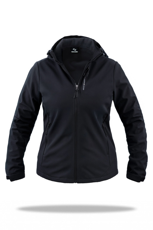 Куртка жіноча Freever windstopper UF 5320 чорна, Фото №2- freever.ua