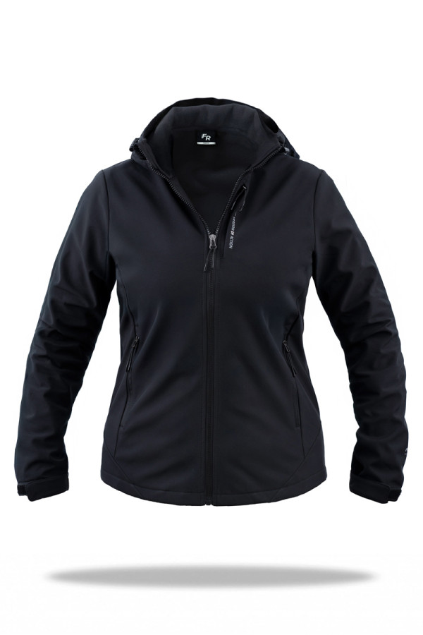 Куртка жіноча Freever windstopper UF 5320 чорна, Фото №2- freever.ua