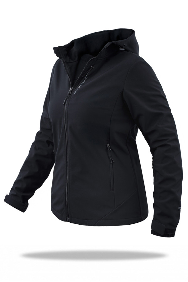 Куртка жіноча Freever windstopper UF 5320 чорна, Фото №3- freever.ua