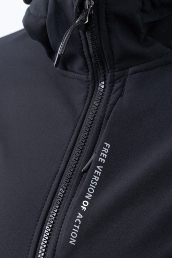 Куртка жіноча Freever windstopper UF 5320 чорна, Фото №7- freever.ua