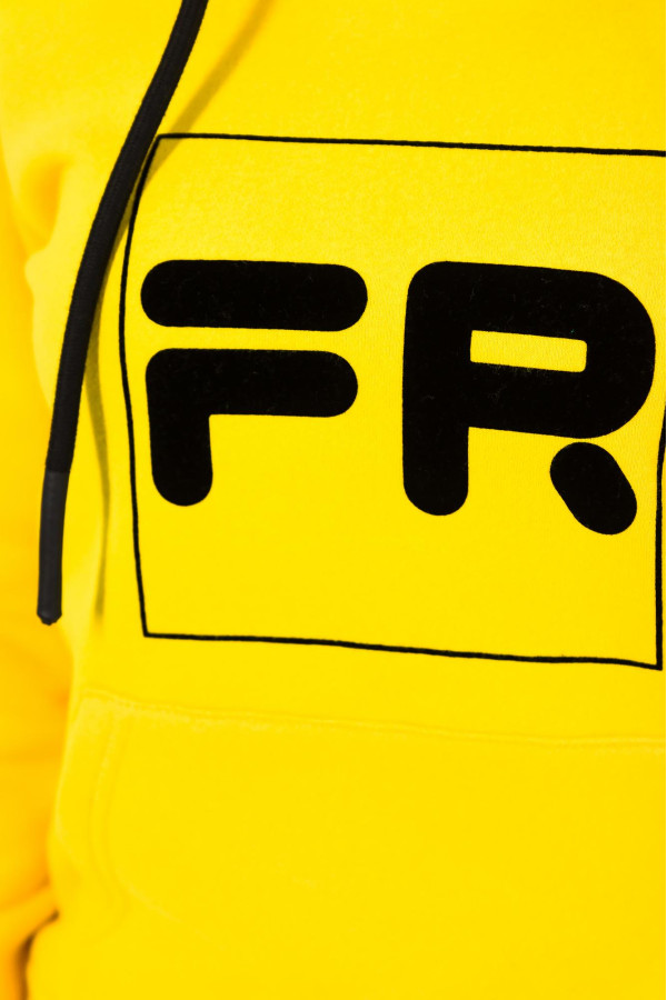 Толстовка жіноча Freever SF 5405 жовта, Фото №6 - freever.ua