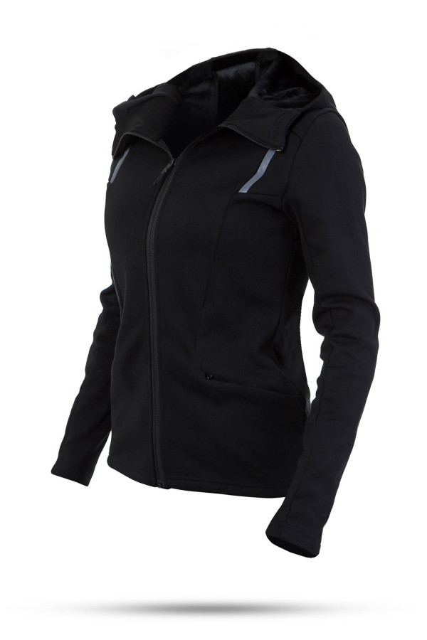 Теплий спортивний костюм жіночий Freever SF 5408-12 чорний, Фото №3 - freever.ua