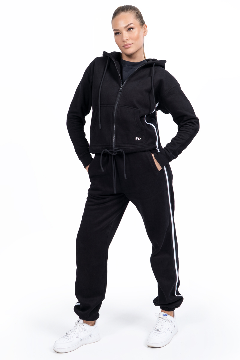 Жіночий теплий спортивний костюм Freever NF 5416-5823 чорний cart_product-img