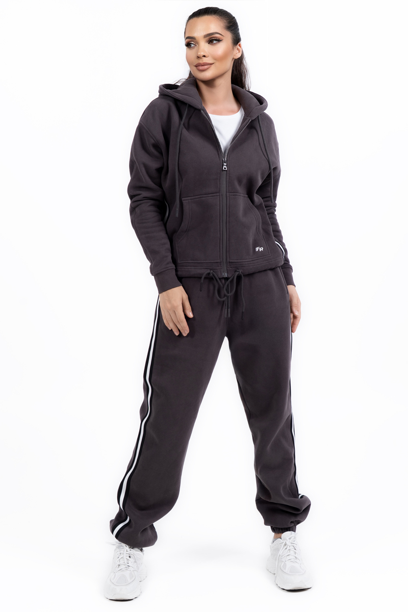 Жіночий теплий спортивний костюм Freever NF 5416-5823 сірий cart_product-img