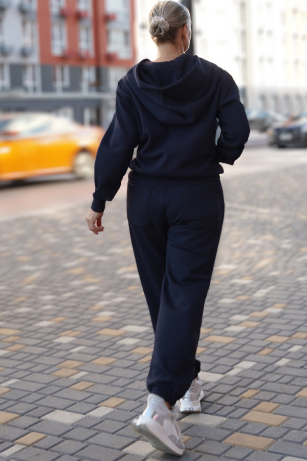 Женский тёплый спортивный костюм Freever NF 5417-5824 темно-синий, Фото №5- freever.ua