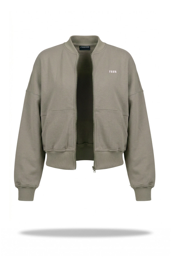 Женская спортивная кофта Freever NF 5519 хаки