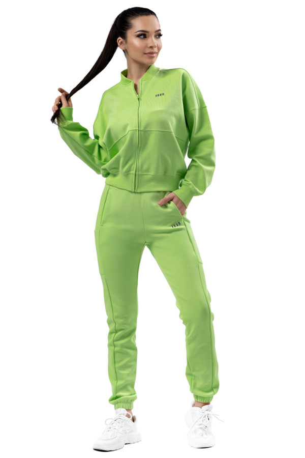 Жіночий спортивний костюм Freever NF 5519-5919 салатовий - freever.ua