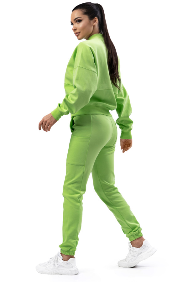 Жіночий спортивний костюм Freever NF 5519-5919 салатовий, Фото №5- freever.ua