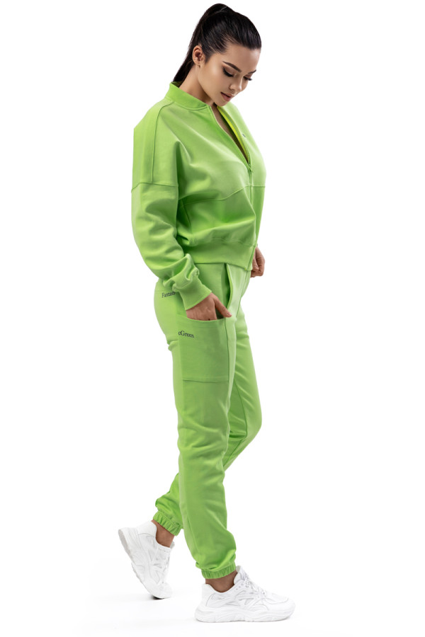Жіночий спортивний костюм Freever NF 5519-5919 салатовий, Фото №3- freever.ua