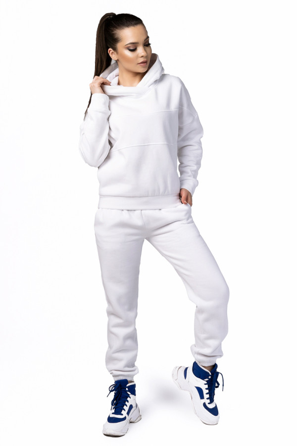 Спортивний костюм жіночий Freever WF 5609 білий - freever.ua