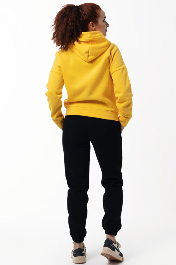Спортивний костюм жіночий Freever WF 5609 жовтий, Фото №9 - freever.ua