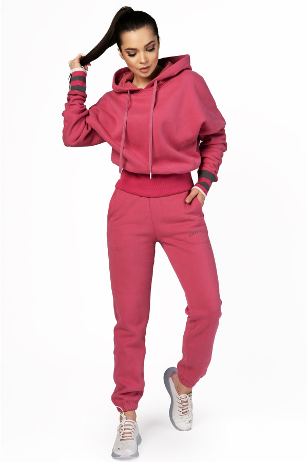 Спортивный костюм женский Freever WF 5610 розовый - freever.ua