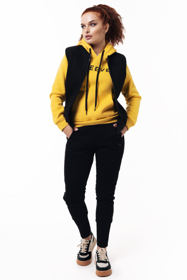 Спортивный костюм тройка женский Freever WF 5611 желтый - freever.ua