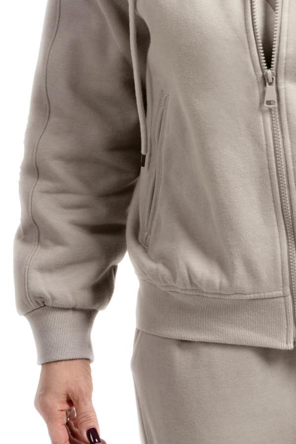 Спортивний костюм жіночий Freever NF 5619 бежевий, Фото №5- freever.ua