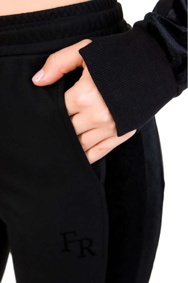 Спортивний костюм жіночий Freever GF 5704 чорний, Фото №11 - freever.ua