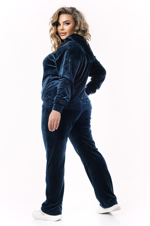 Спортивний костюм жіночий Freever GF 5707 темно-синій, Фото №8 - freever.ua