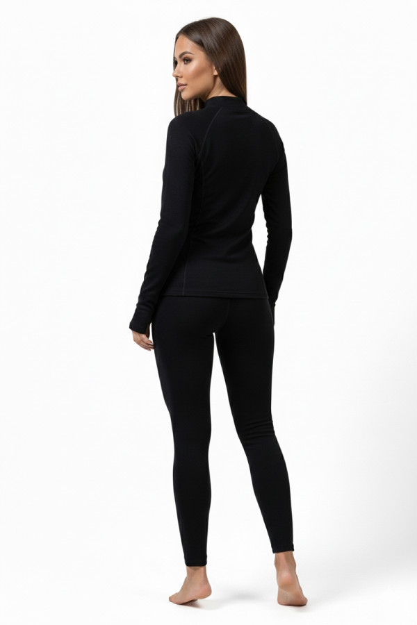 Жіноча термобілизна (комплект) Freever NF 5720 чорна, Фото №6- freever.ua