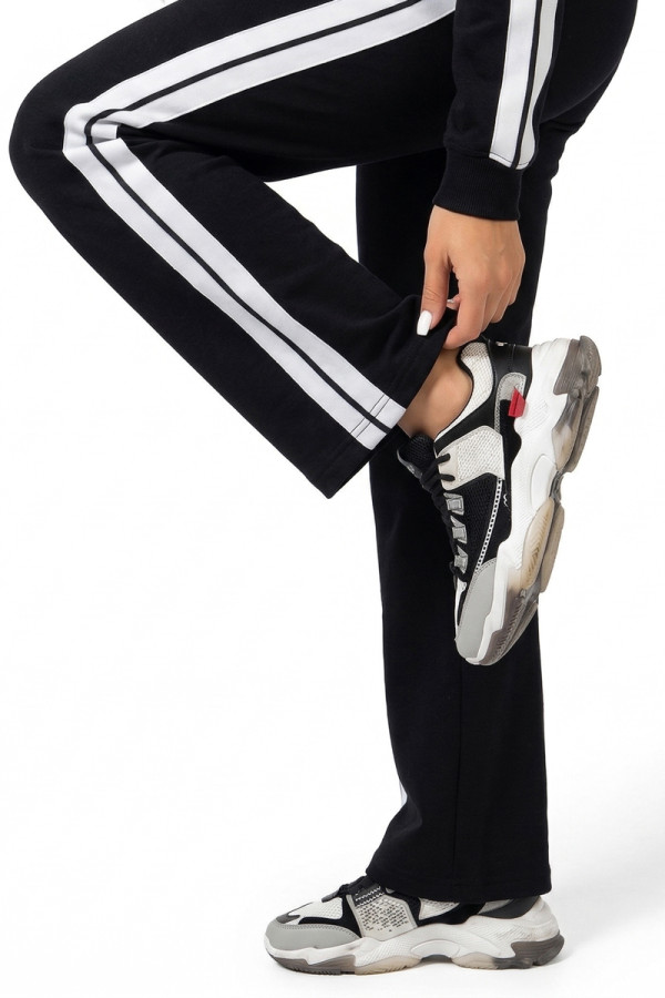 Жіночий спортивний костюм Freever NF 5721 чорний, Фото №7- freever.ua