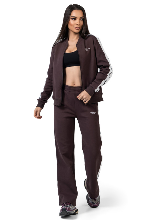 Жіночий спортивний костюм Freever NF 5721 коричневий - freever.ua