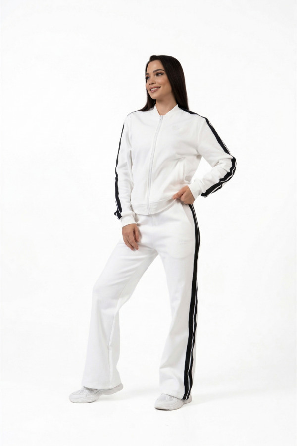 Жіночий спортивний костюм Freever NF 5721 молочний, Фото №3- freever.ua