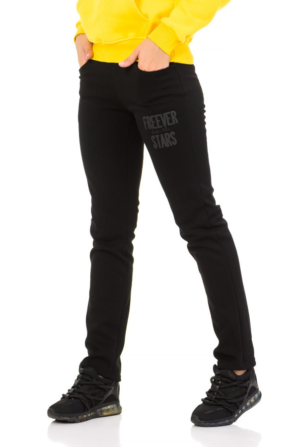 Спортивные брюки женские Freever GF 5810 черные, Фото №2 - freever.ua