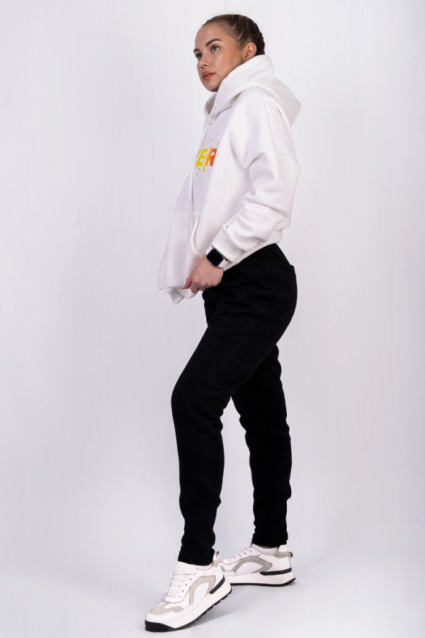 Спортивні штани жіночі Freever WF 5818 чорні, Фото №4 - freever.ua