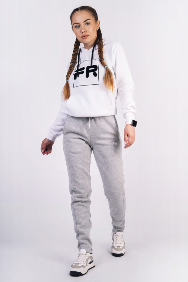 Спортивні штани жіночі Freever WF 5818 сірі, Фото №4 - freever.ua