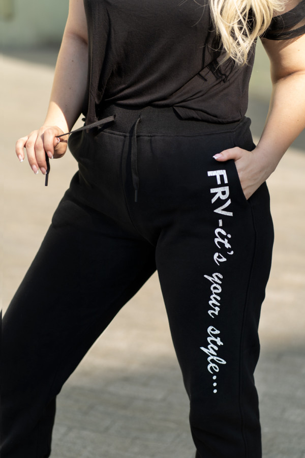 Спортивные брюки женские Freever WF 5819 черные, Фото №9 - freever.ua