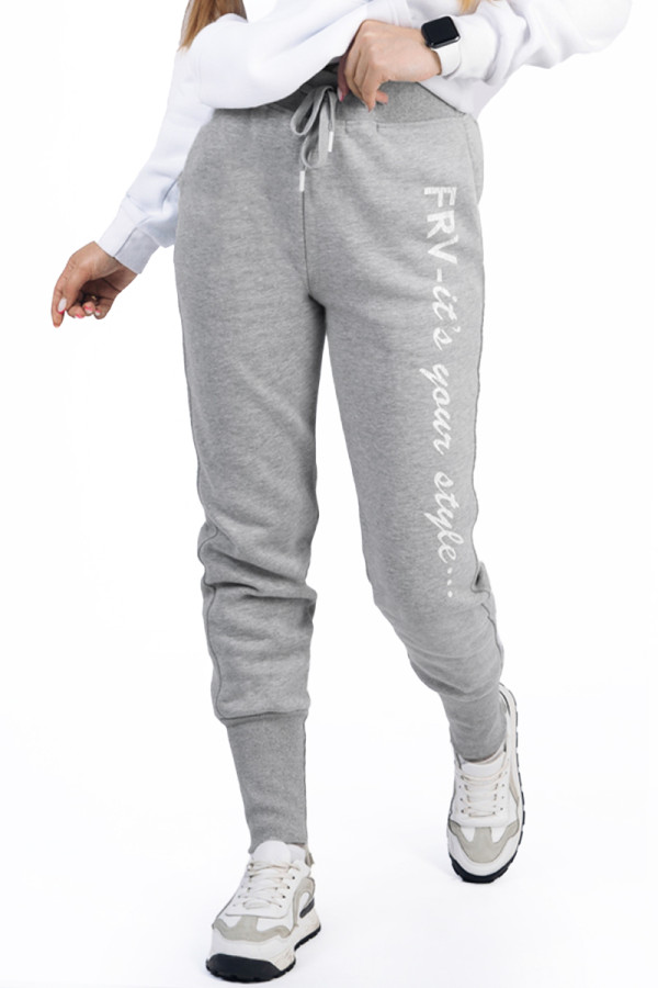 Спортивні штани жіночі Freever WF 5819 сірі