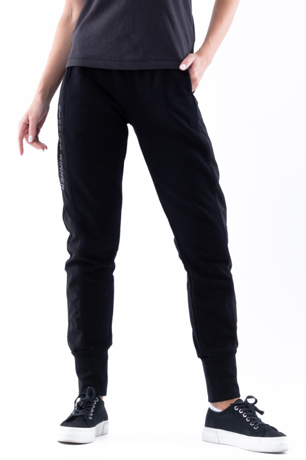 Спортивні штани жіночі Freever UF 5821 чорні, Фото №2 - freever.ua