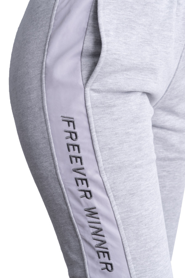 Спортивные брюки женские Freever UF 5821 серые, Фото №6 - freever.ua
