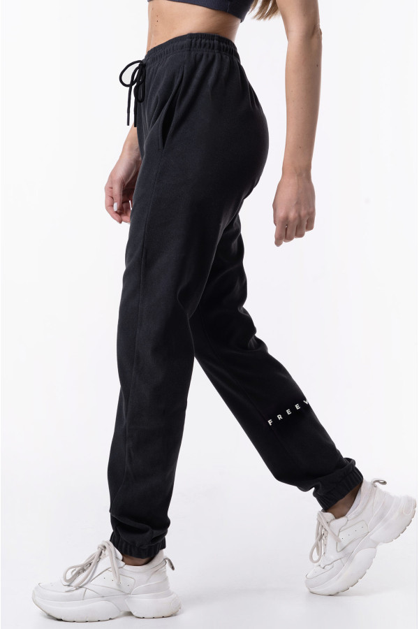 Спортивные брюки женские Freever UF 5822 черные, Фото №2 - freever.ua
