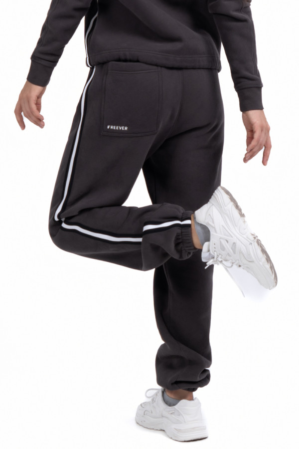 Спортивні штани жіночі Freever  NF 5823 сірі, Фото №5- freever.ua