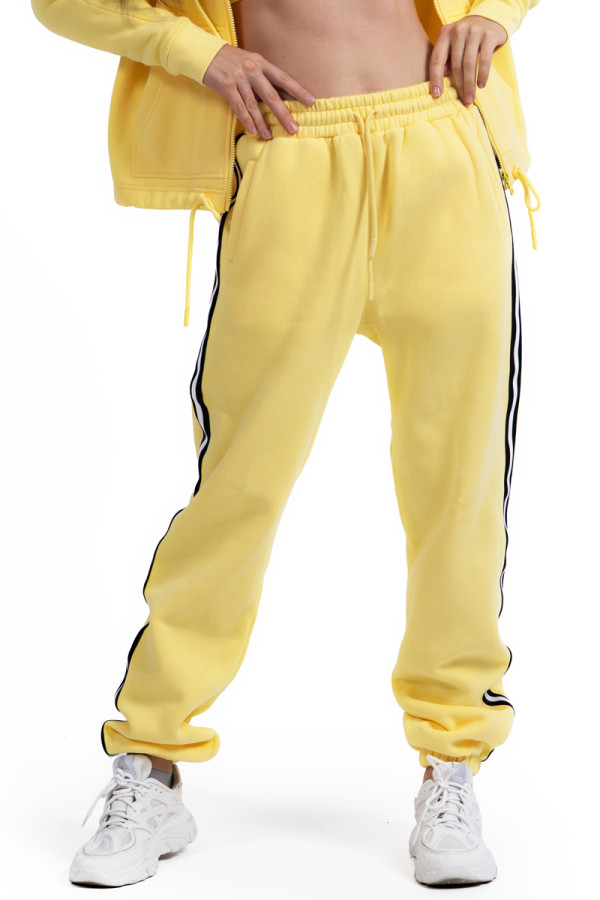 Жіночі спортивні штани Freever NF 5823 жовті